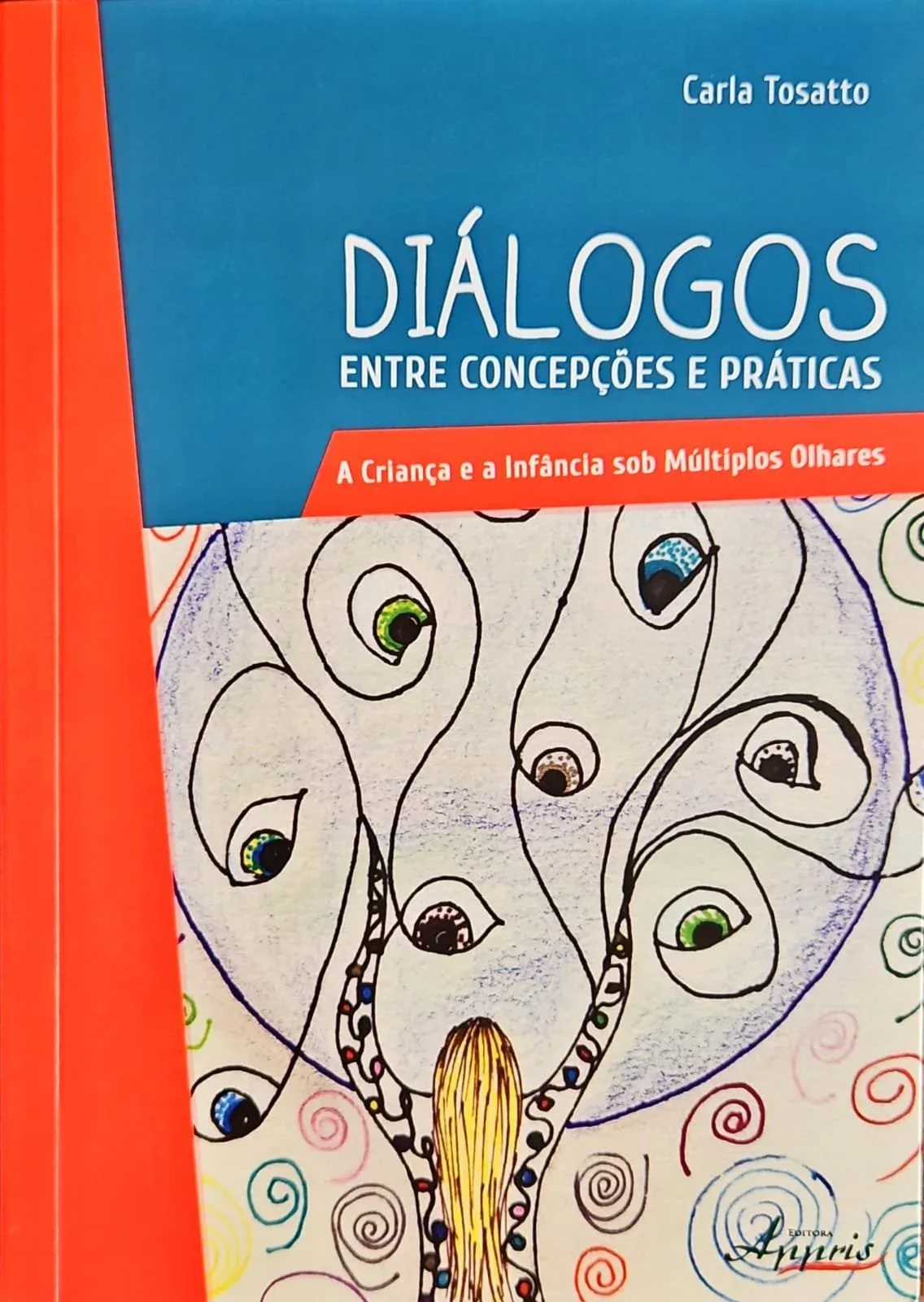 Capa do livro Diálogos entre concepções e práticas, de Carla Tosatto